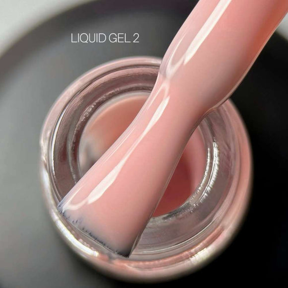 Saga Рідкий гель №02 Рожево-персиковий 15ml