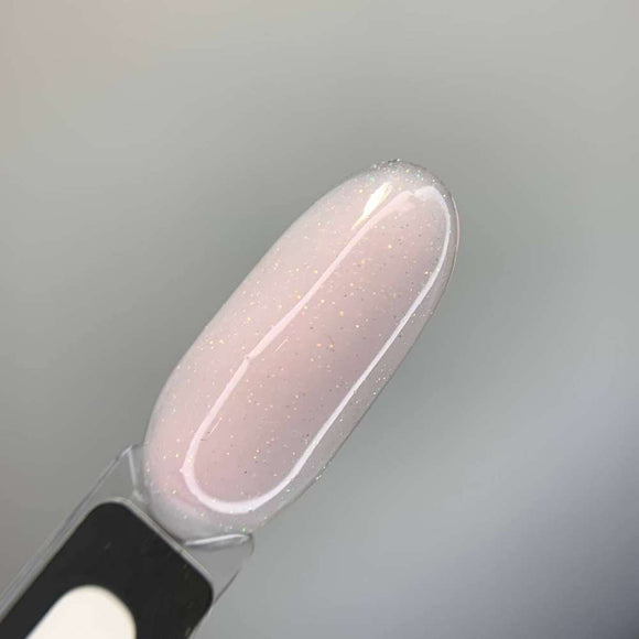 Saga Рідкий гель №20 Milky pink з шиммером 15 мл