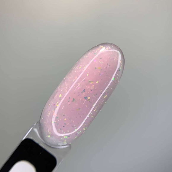 Saga Liquid Gel №25 Рожево-бузковий з фольгою 15ml