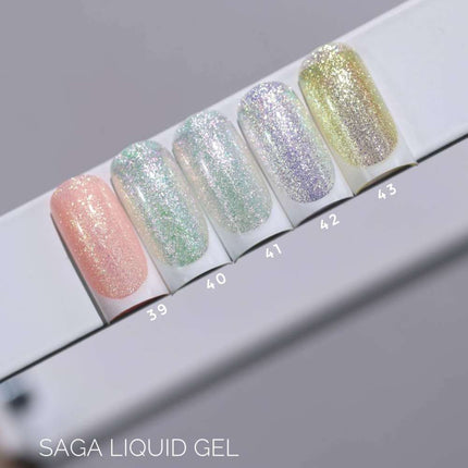 Saga Gel Lichid №35 Roz neon 15ml