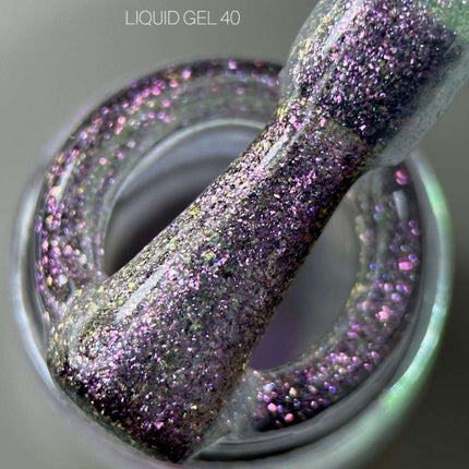 Saga Gel Lichid №35 Roz neon 15ml