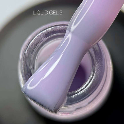 Saga Gel Lichid №05 Milky lavandă 15ml