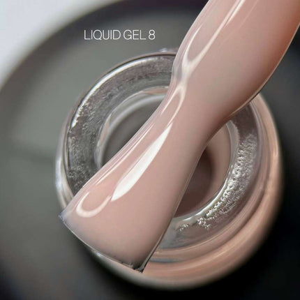 Saga Gel Lichid №08 Milky bej 15ml