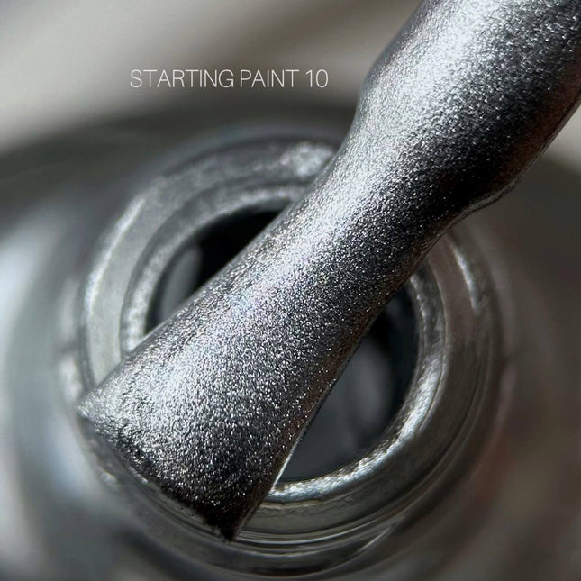 Vopsea Stamping №10 Argintiu 8ml Saga Professional