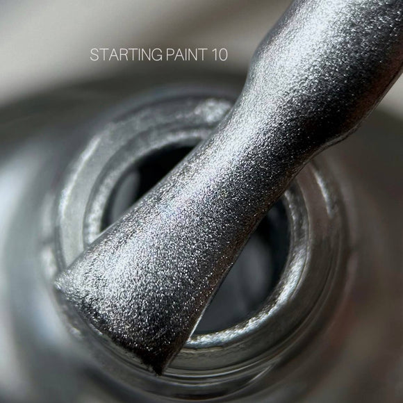 Vopsea Stamping №10 Argintiu 8ml Saga Professional