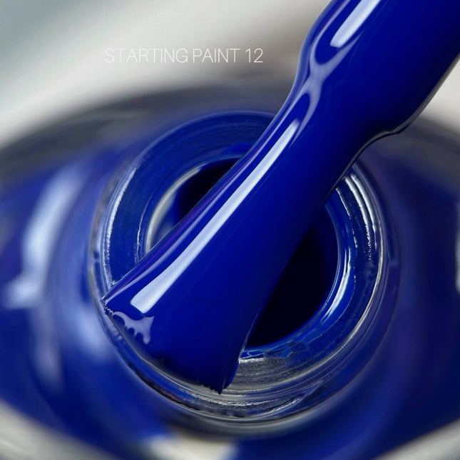 Vopsea pentru Stamping №12 Albastru închis 8ml Saga Professional