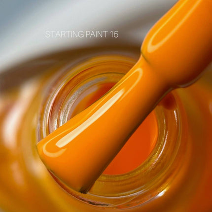 Vopsea pentru Stamping №15 Portocaliu 8ml Saga Professional