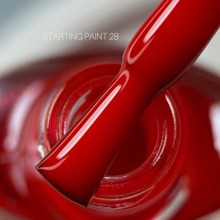Vopsea Stamping №28 Classic roșu 8ml Saga Professional