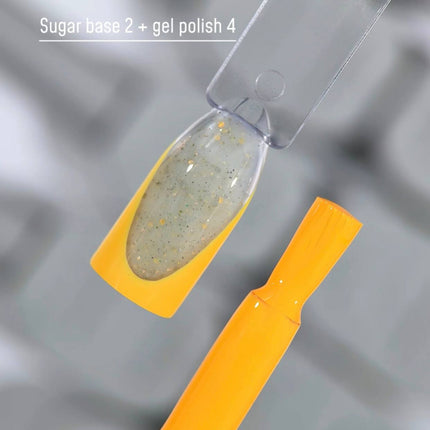 Saga Leaf Base №01 Albastru vivid cu folie argintie 9ml