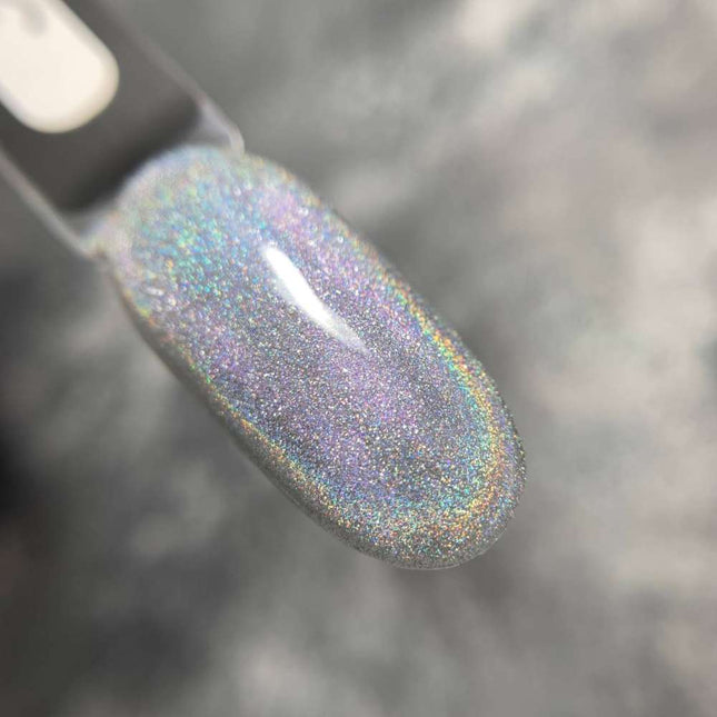 Saga Top Crush №03 with holographic cat eye effect 9ml