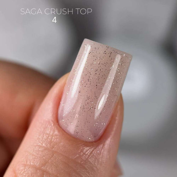 Saga Top Crush №04 cu folie mică argintie 10ml