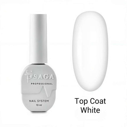 Saga Top Coat White 9ml