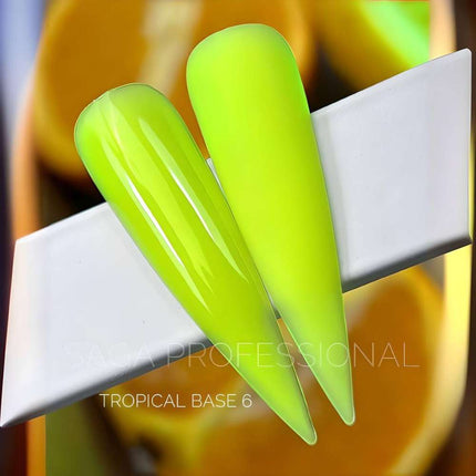 Saga Leaf Base №01 Albastru vivid cu folie argintie 9ml