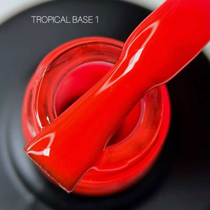Saga Leaf Base №01 Albastru vivid cu folie argintie 9ml