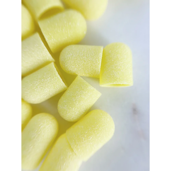 Sand cap - 10*15mm Size:S set 5 pcs - Yellow 120 grit - Sanding caps