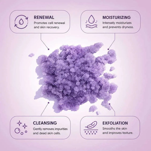Cremă-exfoliantă pentru mâini și picioare cu alantoină, extract de melc și unt de shea Shelly 350 g