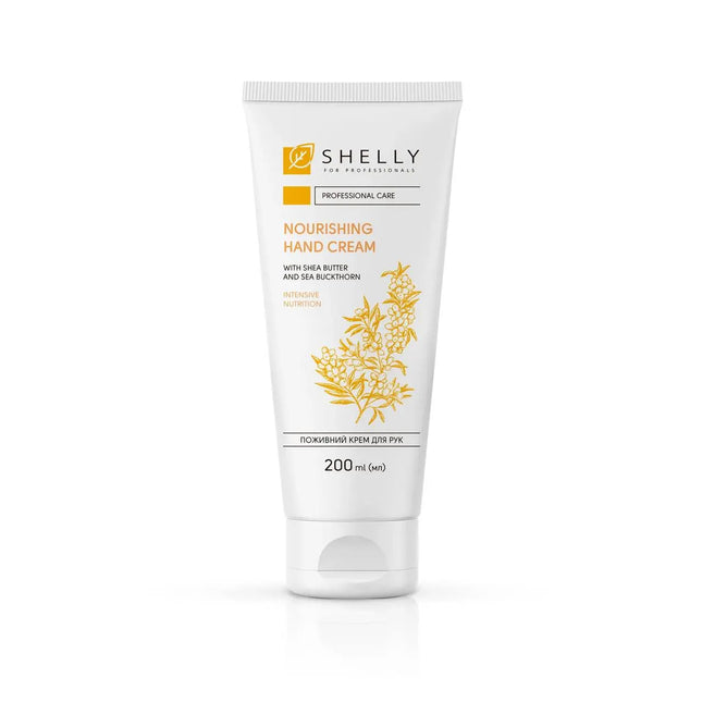 Cremă de mâini cu unt de shea și ulei de cătină Shelly 200 ml