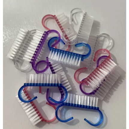 Small nail brush set 2pcs - Nail dust brush