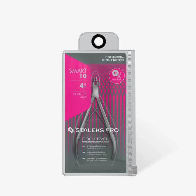 Clește pentru cuticule Staleks Smart 10, 4 mm