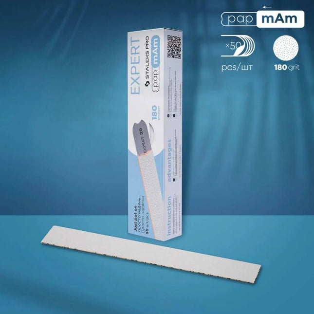 Disposable Files papmAm Staleks Expert 22 180 grit 50 pcs