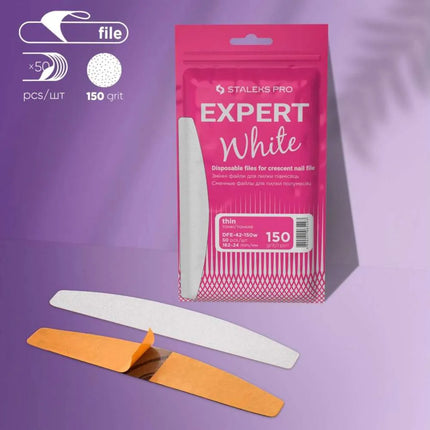 Одноразові пилки Crescent Staleks Expert 42 100 grit 50 шт.