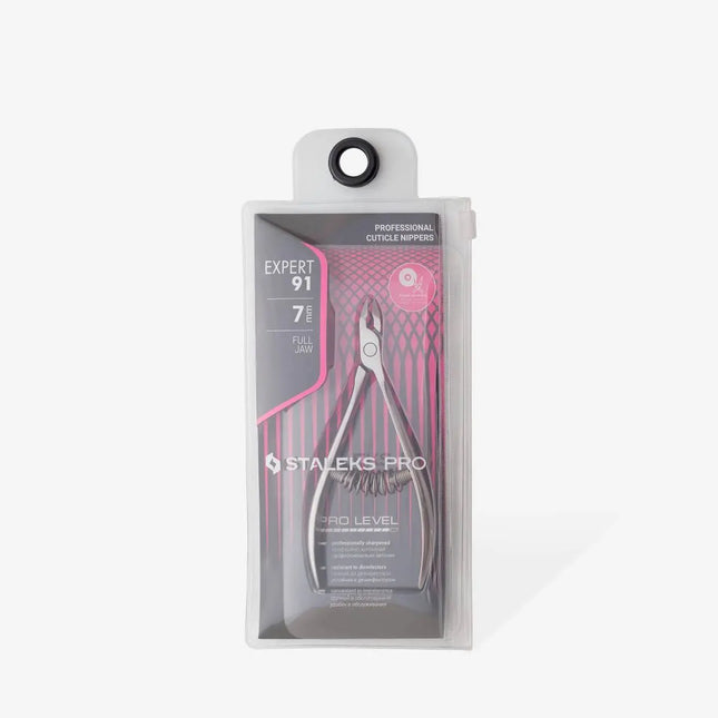 Foarfecă pentru cuticule Staleks Expert 91, 7 mm
