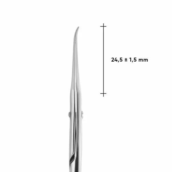 Foarfecă pentru cuticule Staleks cu cârlig Exclusive 21 Tip 1 (Magnolia)