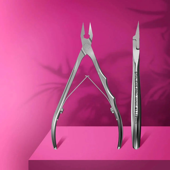 Clește Staleks Expert 61 pentru unghii încarnate, 12 mm