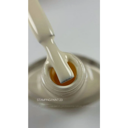 Stamping Paint №23 8ml Saga Professional - Stamping Paint