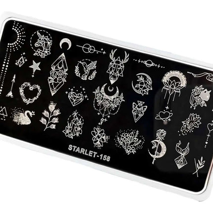 Plăcuță de stamping Starlet №158