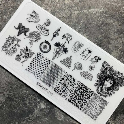 Plăcuță de stamping Starlet №218
