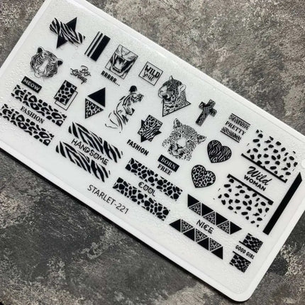 Plăcuță pentru Stamping Starlet №221