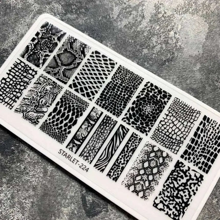 Plăcuță Stamping Starlet №224