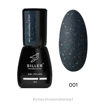 Top Matt Shine №1 8 ml Siller - Top Coat