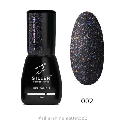 Top Matt Shine №2 8 ml Siller - Top Coat