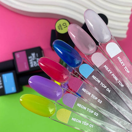 Top neon №4 10 ml NAILSOFTHEDAY - Top Coat