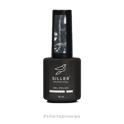 Top NO WIPE 15 ml Siller - Top Coat