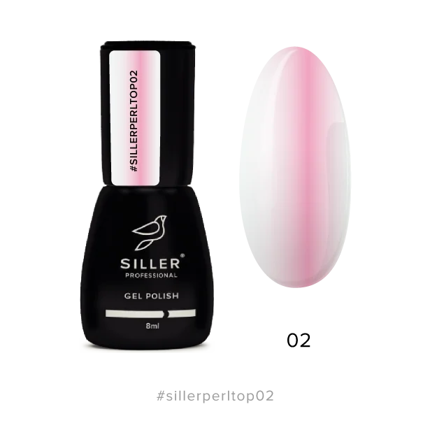 Top Perl №2 8 ml Siller - Top Coat
