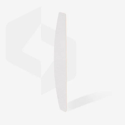 White disposable files for crescent base Expert 42 180 grit (50 pcs) Staleks Pro - Disposable nail file