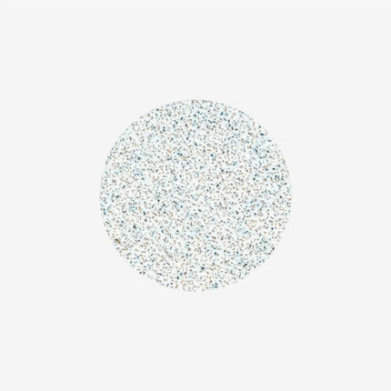 White disposable files with soft foam layer for pedicure disc PODODISC STALEKS PRO M 80 grit (50 pcs) PDFS-20-80w