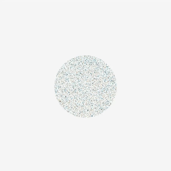 White refill pads on a soft base for pedicure disc Pododisc Staleks Pro S 80 grit (50 pcs) PDFS-15-80w - Disposable